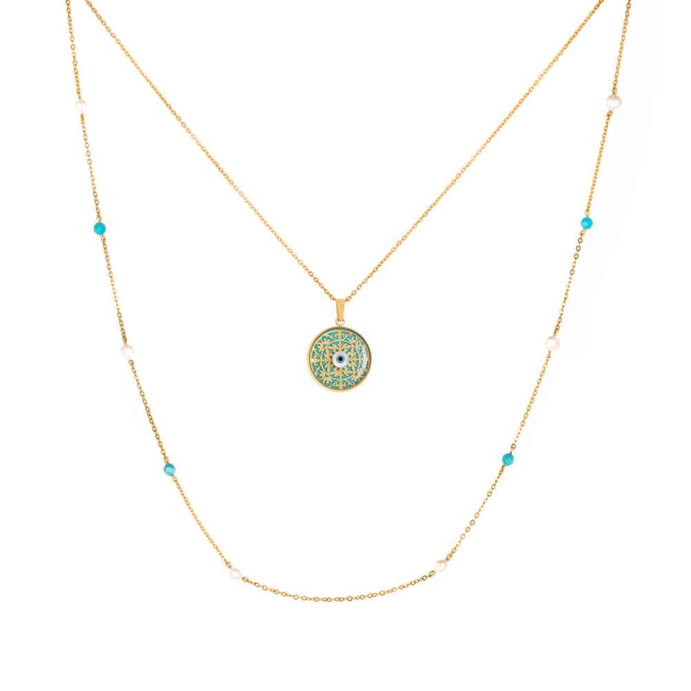 Price and Buy Persian Gold Plated Necklace for Women Louisa