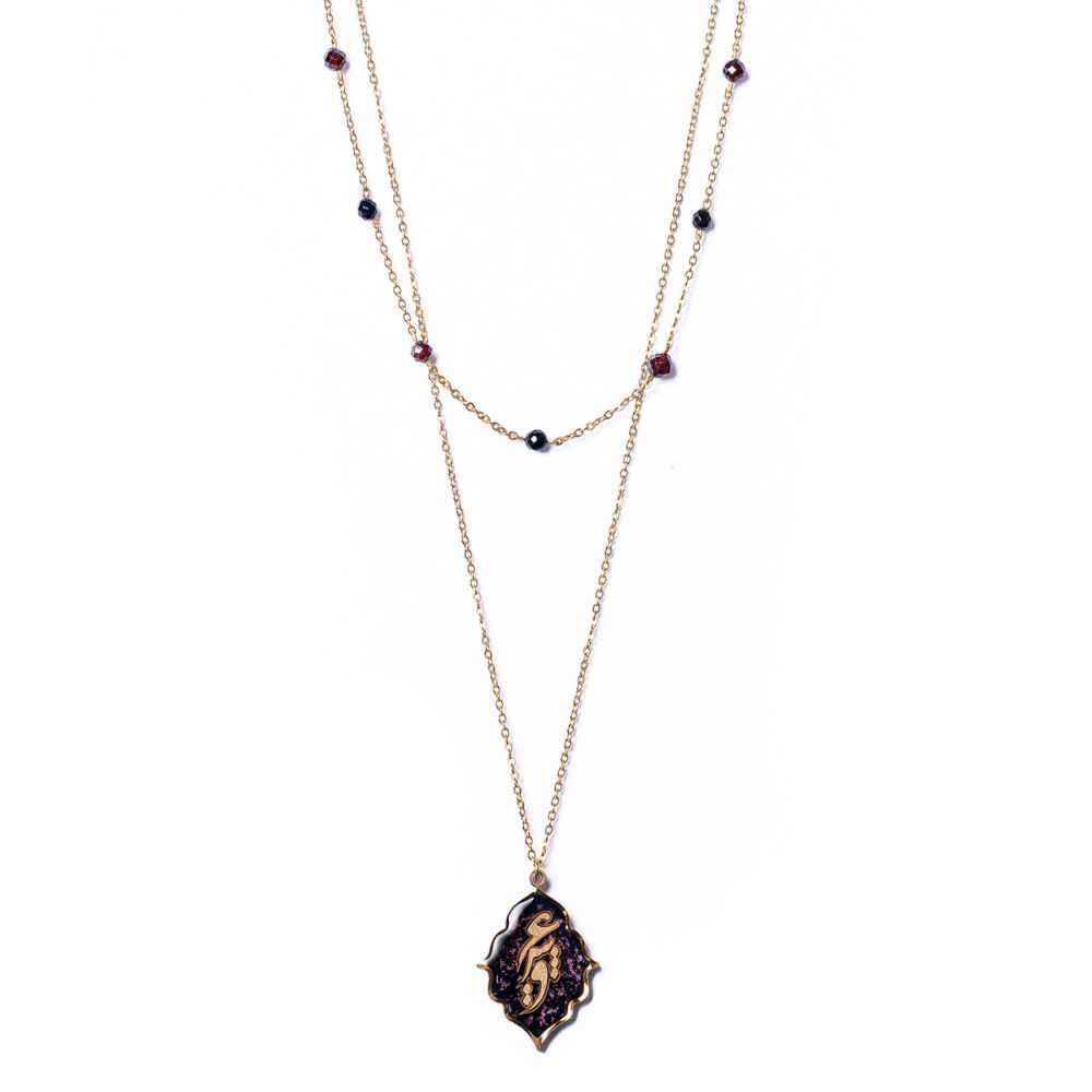 Price and Buy Persian Gold Plated Necklace for Women Minimalist Love