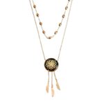 Price and Buy Persian Gold Plated Necklace for Women Model Dream Catcher