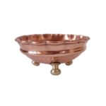 Price and Buy Persian Hammered & Handcrafted Copper Footed Bowl – Simin