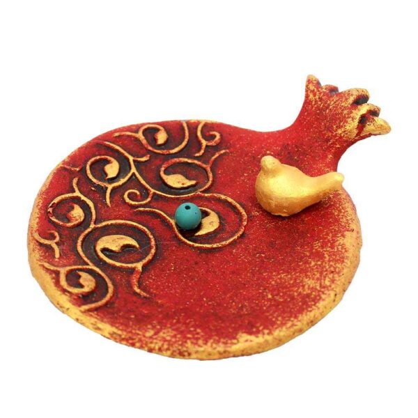 Price and Buy Persian Handcrafted Pottery Incense Holder – Pomegranate & Bird Design_68fe8af44e71f.jpeg Price and Buy Persian Handcrafted Pottery Incense Holder – Pomegranate & Bird Design