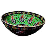Price and Buy Persian Handmade Decorative Minakari Pottery Bowl Model Eslimi
