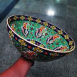 Price and Buy Persian Handmade Decorative Minakari Pottery Bowl Model Eslimi - Image 3