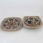 Price and Buy Persian Handmade Decorative Minakari Pottery Bowl & Plate Model Sivan - Image 3
