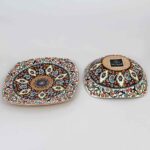 Price and Buy Persian Handmade Decorative Minakari Pottery Bowl & Plate Model Sivan - Image 4