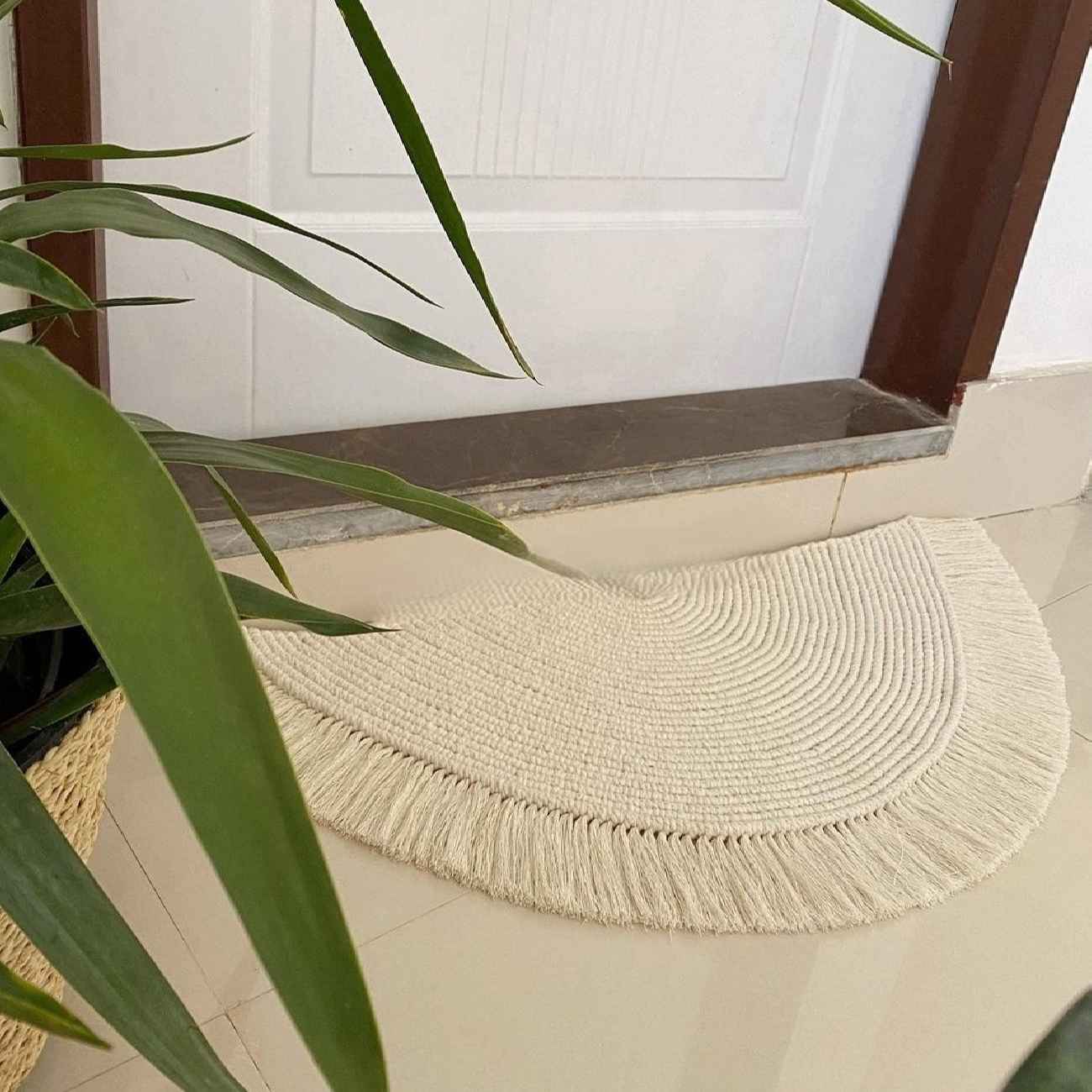 Price and Buy Persian Handmade Macrame Floor Rug for Boho Aesthetic in Any Room - Image 3