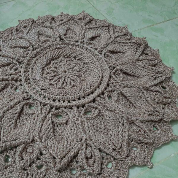 Price and Buy Persian Handmade Macrame Floor Rug – Perfect Piece for Minimalist and Bohemian Interiors