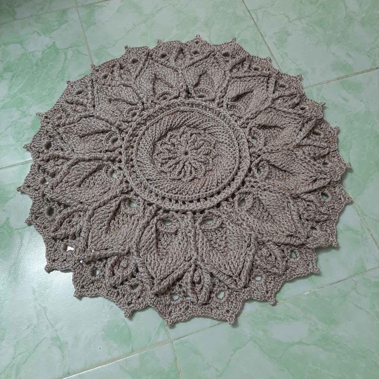 Price and Buy Persian Handmade Macrame Floor Rug – Perfect Piece for Minimalist and Bohemian Interiors - Image 4