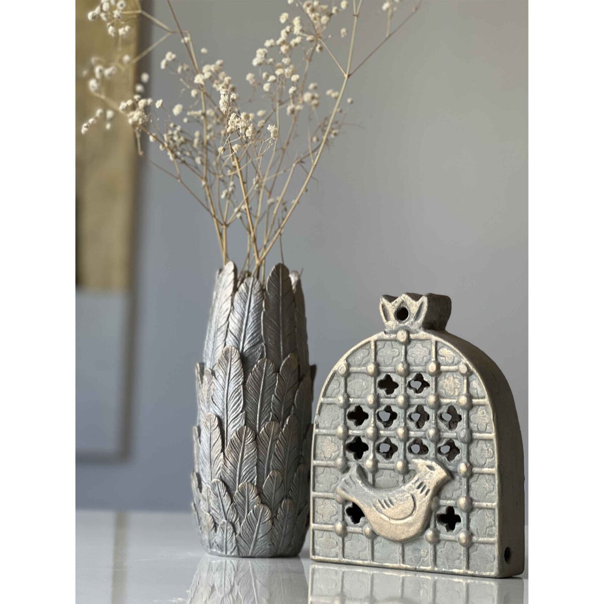 Price and Buy Persian Handmade Pottery Incense Holder – Morghe Amin Design - Image 3