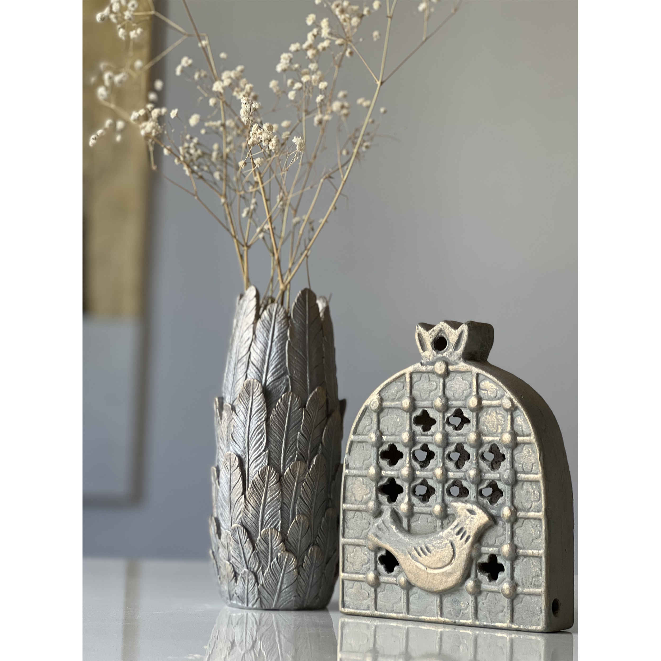 Price and Buy Persian Handmade Pottery Incense Holder – Morghe Amin Design - Image 3