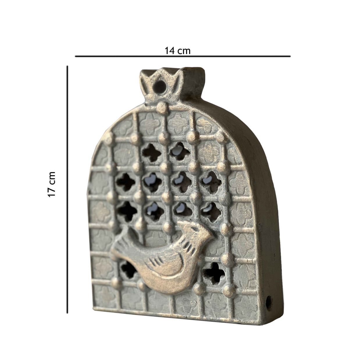 Price and Buy Persian Handmade Pottery Incense Holder – Morghe Amin Design - Image 4