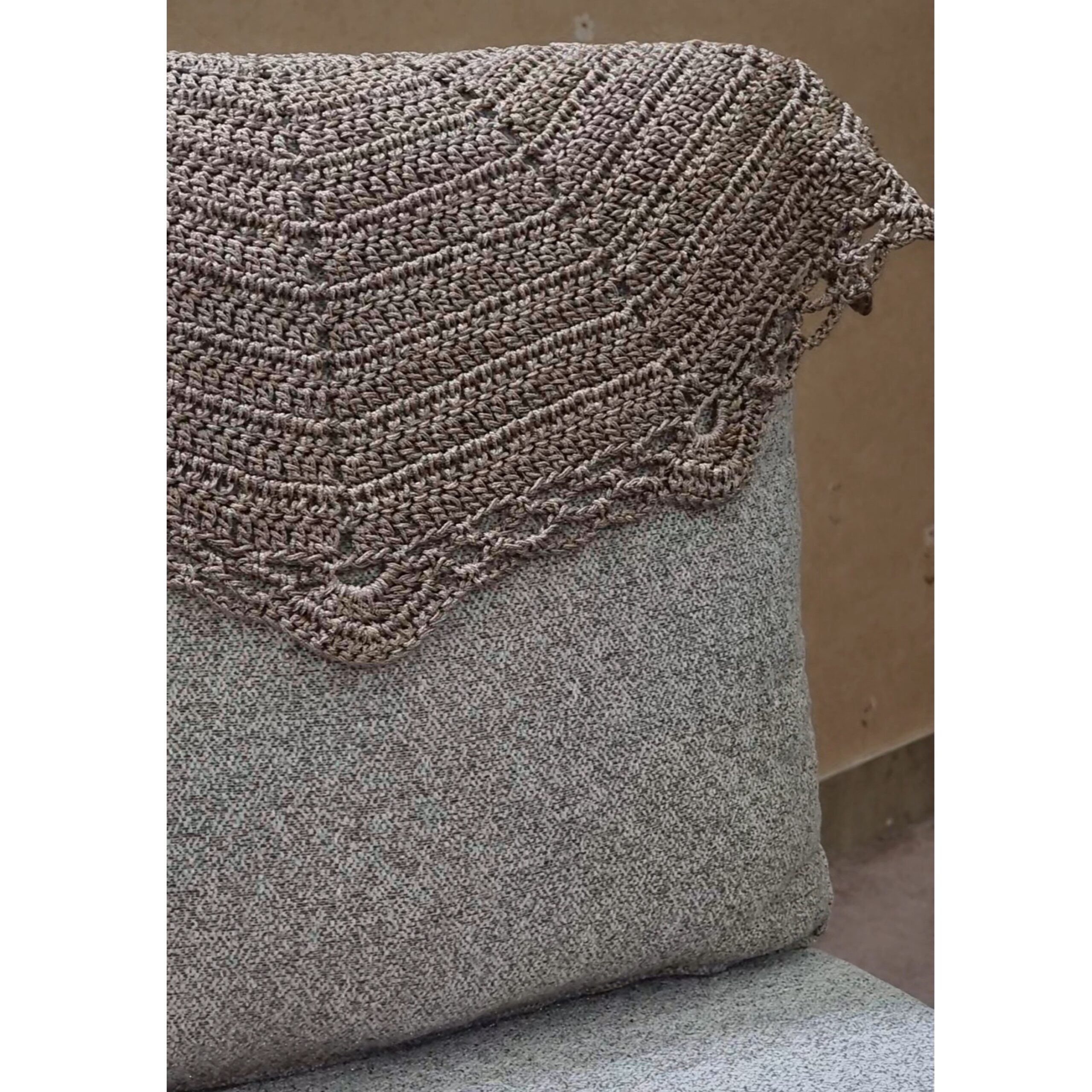 Price and Buy Persian Handwoven Boho Macrame Floor Rug in Brown - Image 4