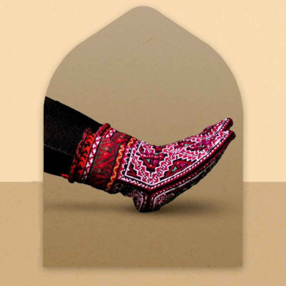 Price and Buy Persian Handwoven Cotton Socks for Women Knitted Alborz - Image 5