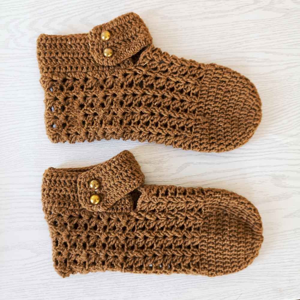 Price and Buy Persian Handwoven Cotton Socks for Women Knitted Nazanin - Image 3