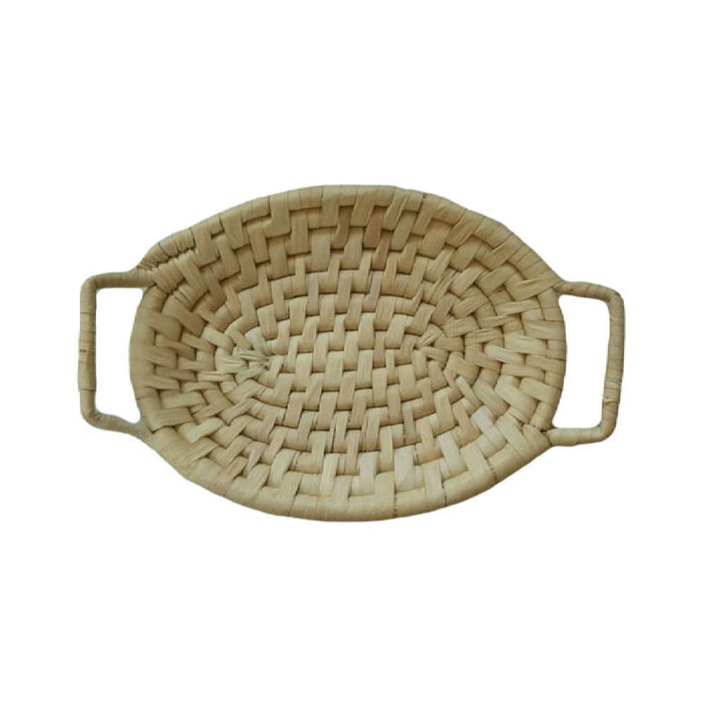 Price and Buy Persian Handwoven Palm Leaf Basket Model Banafsheh