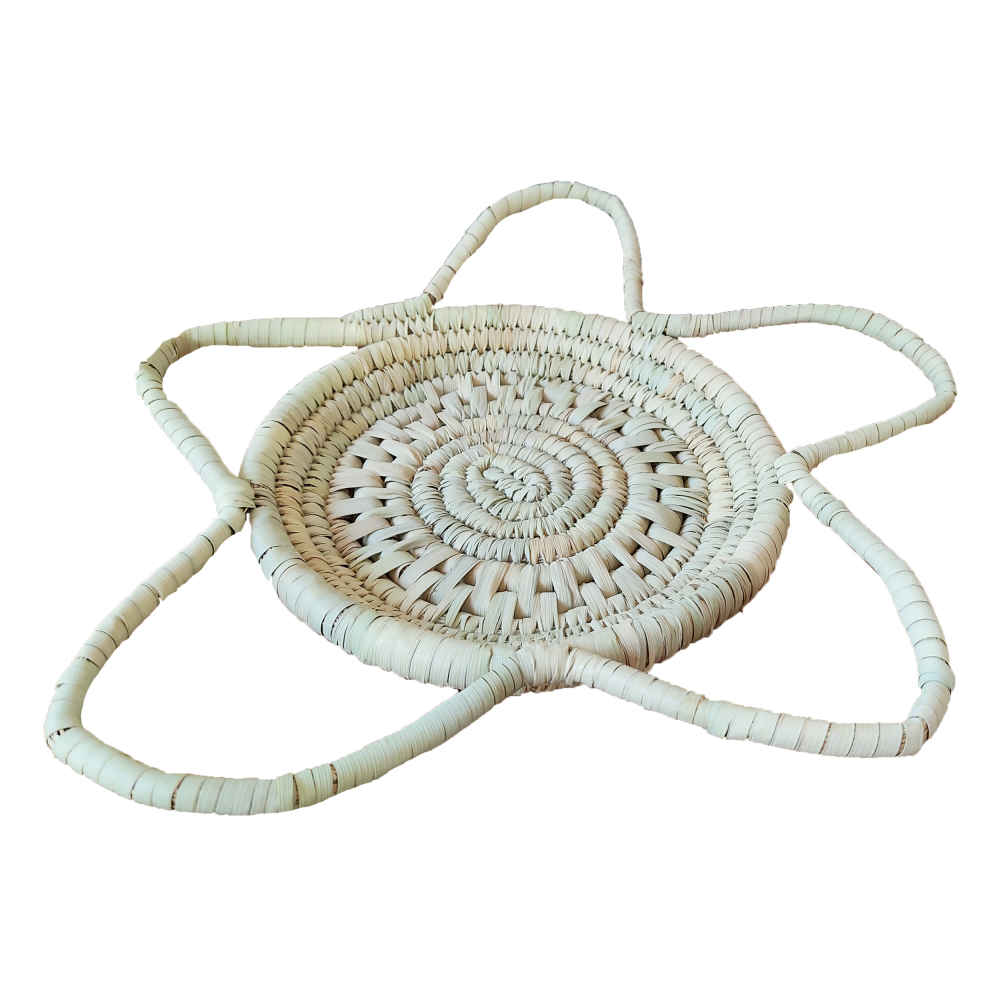 Price and Buy Persian Handwoven Palm Leaf Basket Model Star - Image 3