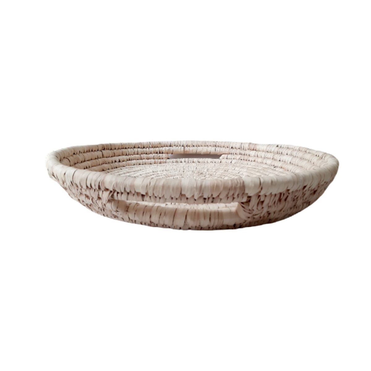 Price and Buy Persian Handwoven Palm Leaf Basket Round Shape - Image 5