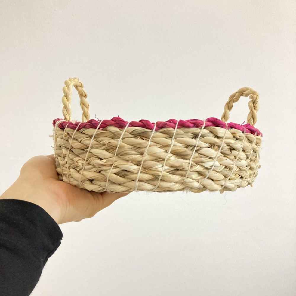 Price and Buy Persian Handwoven Palm Leaf Storage Basket Model Artemis - Image 3