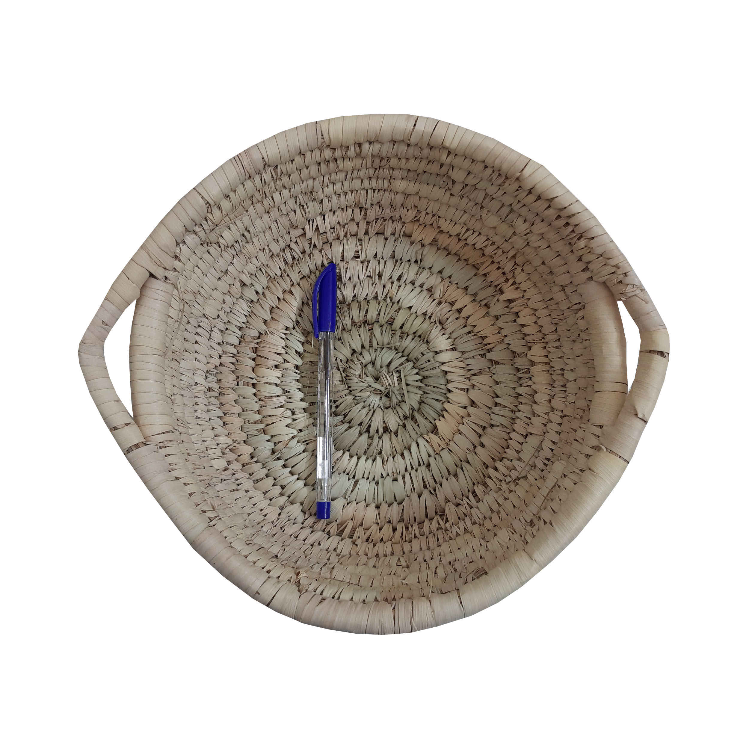 Price and Buy Persian Handwoven Palm Leaf Storage Basket with Handle - Image 3