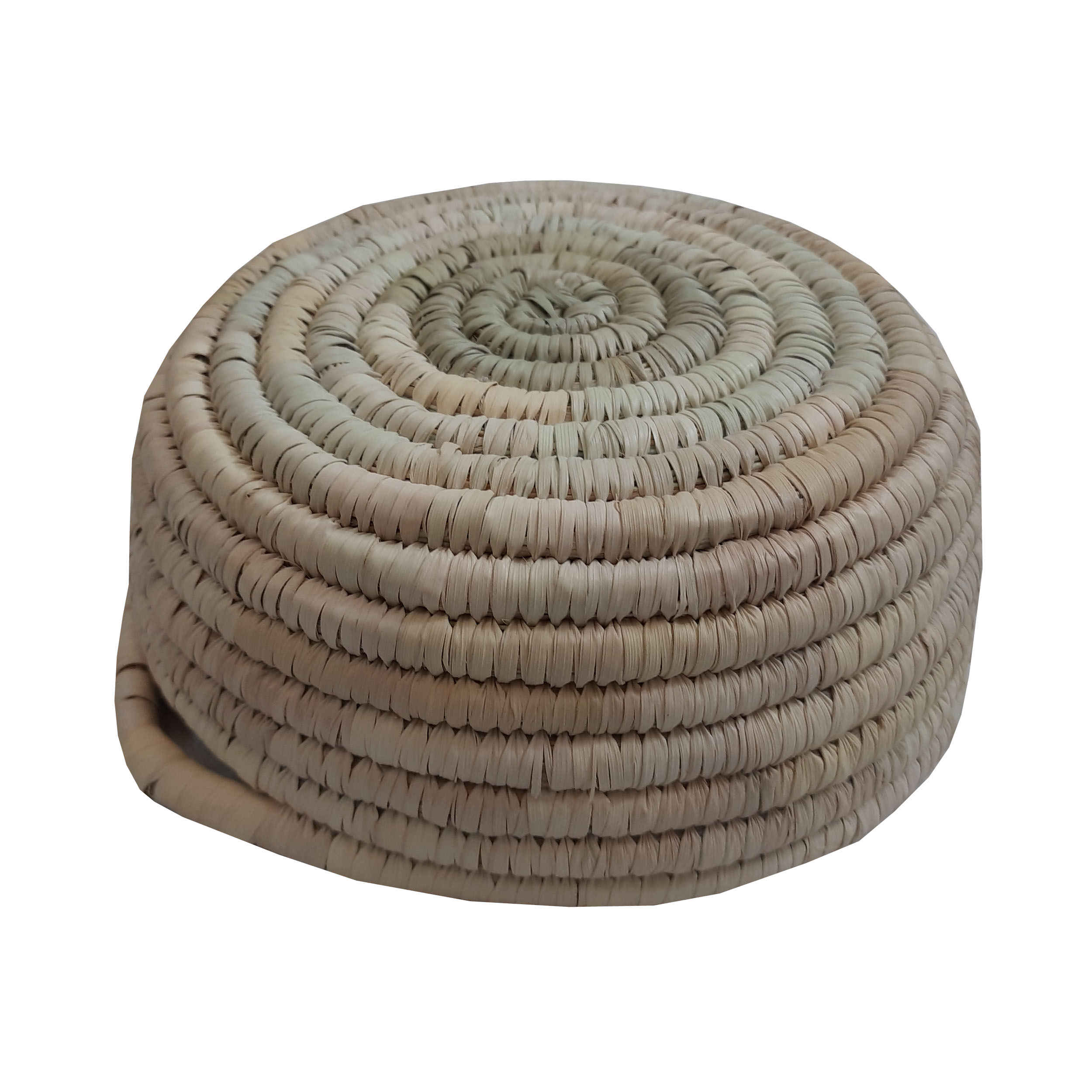 Price and Buy Persian Handwoven Palm Leaf Storage Basket with Handle - Image 4