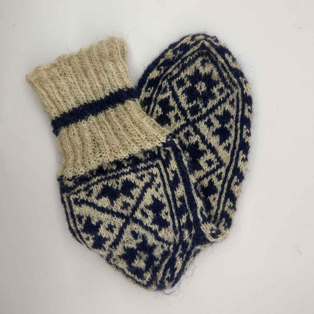 Price and Buy Persian Handwoven Wool Socks for Women Knitted Ahmad - Image 3