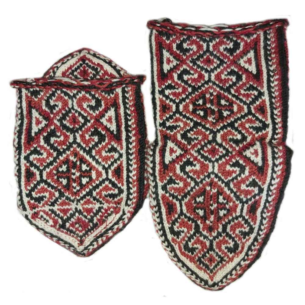 Price and Buy Persian Handwoven Wool Socks for Women Knitted Toranj - Image 4