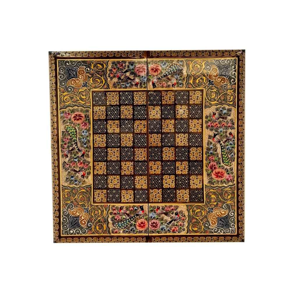 Price and Buy Persian Inlaid Wooden Marquetry Chess Board Model Laya