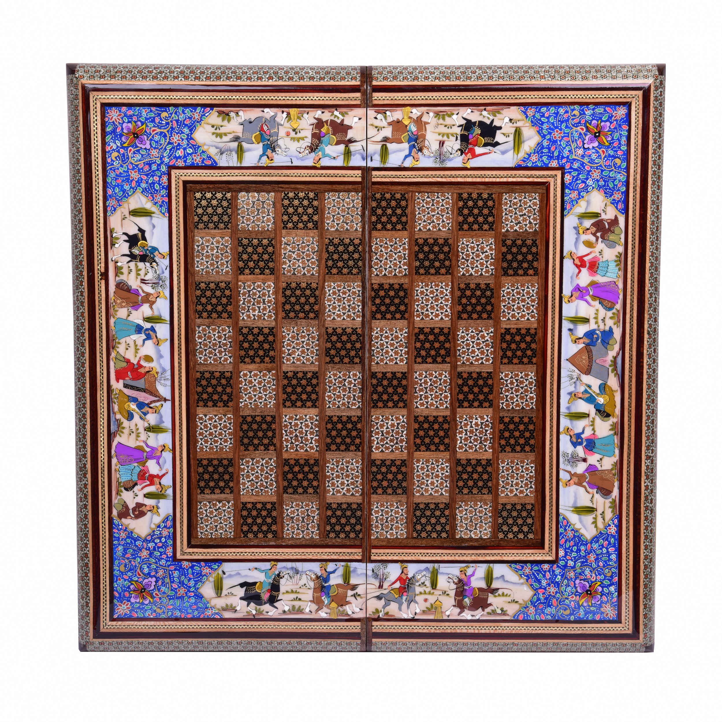 Price and Buy Persian Inlaid Wooden Marquetry Chess Board Model Nafis