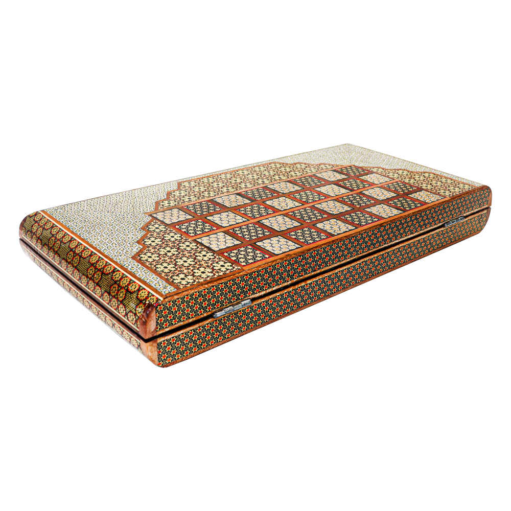Price and Buy Persian Inlaid Wooden Marquetry Chess Board Model Saltanat - Image 4