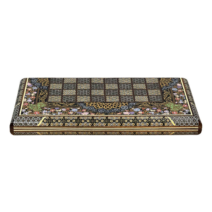 Price and Buy Persian Inlaid Wooden Marquetry Chess Board Model Soha - Image 4