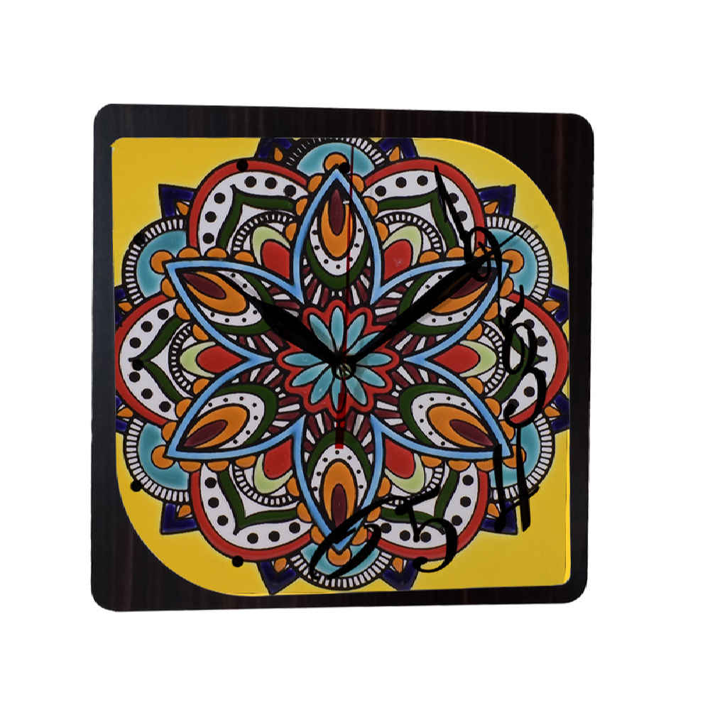 Price and Buy Persian-Inspired Analog Patterned Wall Clock – Mehr