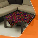 Price and Buy Persian-Inspired Geometric Velvet Tablecloth for Elegant Decor