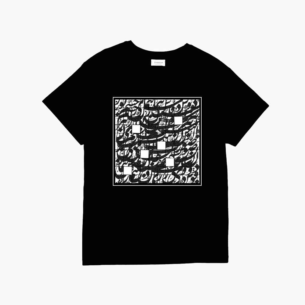 Price and Buy Persian Inspired T-Shirt Model Zharf – Elegant Persian Motif - Image 3