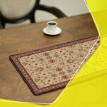Price and Buy Persian Inspired Velvet Table Runner – with Floral Botanical Design
