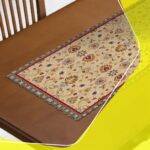 Price and Buy Persian Inspired Velvet Table Runner – with Floral Botanical Design - Image 3