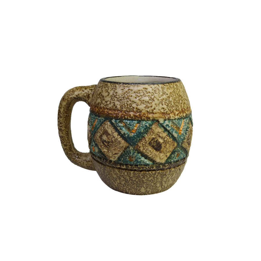 Price and Buy Persian Iznik Pottery Mug – Handcrafted Model Lara - Image 3
