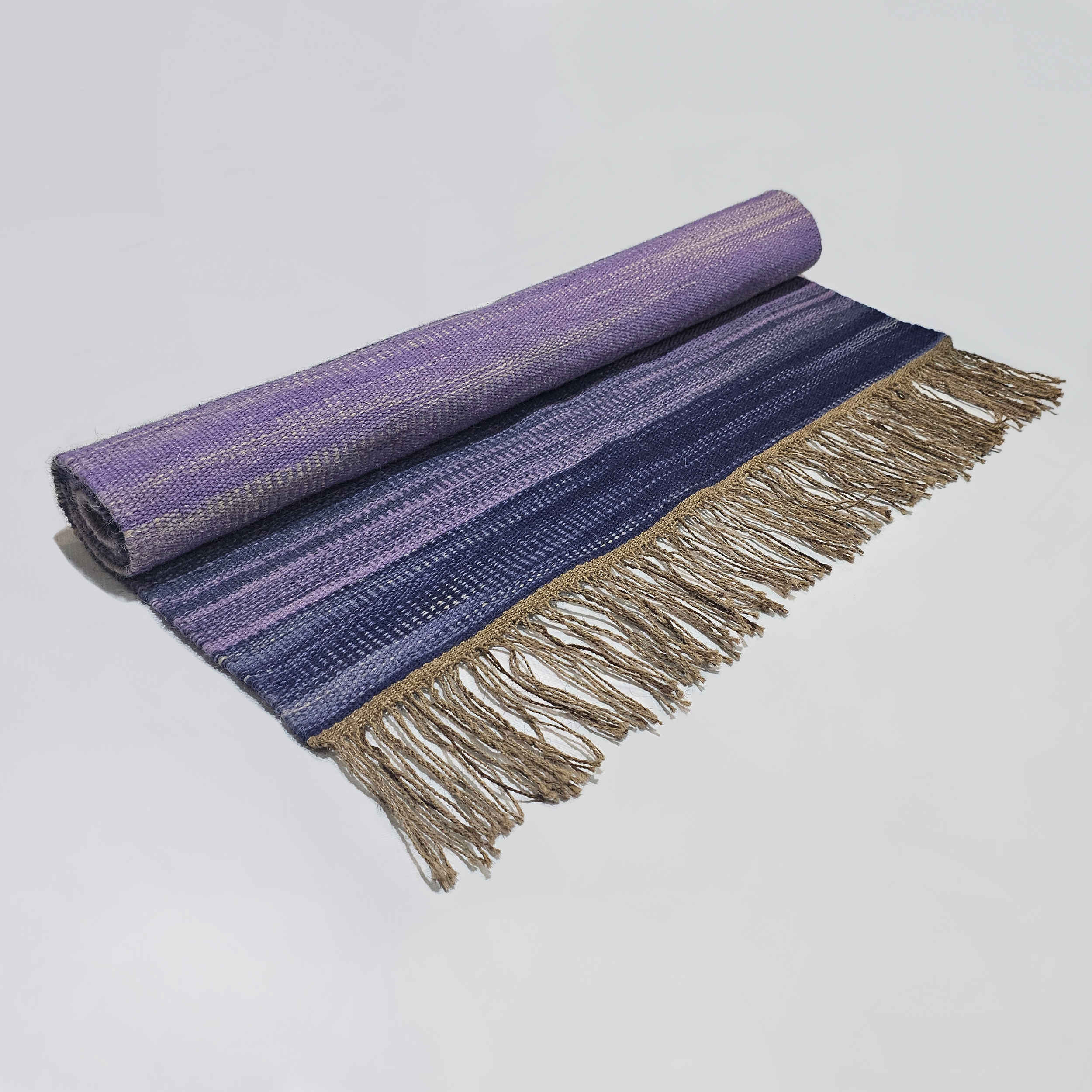 Price and Buy Persian Jajim Rug Flat-Woven in Borujerd Purple - Image 3