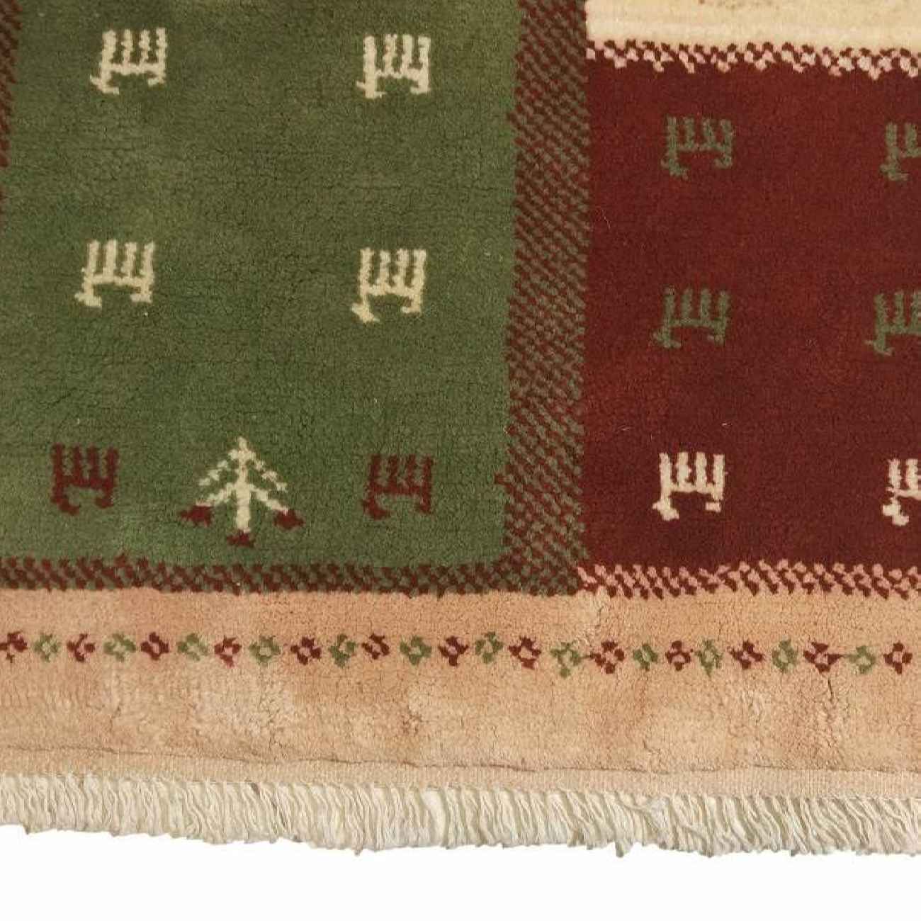 Price and Buy Persian Kashkuli Gabbeh Rug with Wool Handwoven in Fars Animal Motifs - Image 3
