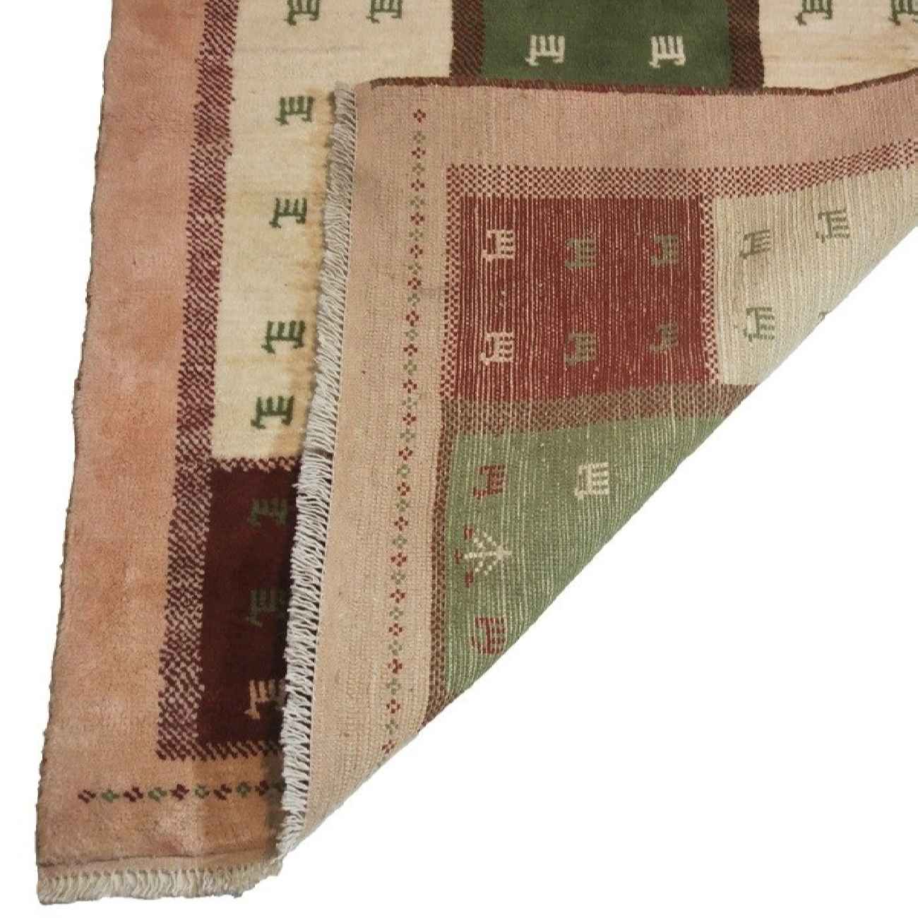 Price and Buy Persian Kashkuli Gabbeh Rug with Wool Handwoven in Fars Animal Motifs - Image 4