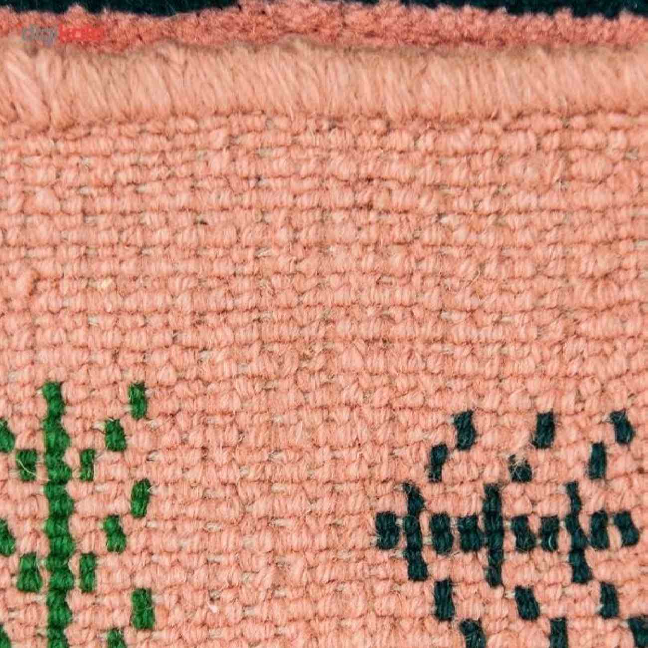 Price and Buy Persian Kashkuli Gabbeh Rug with Wool Handwoven in Golestan Pink - Image 3