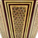 Price and Buy Persian Khatamkari Waste Basket and Tissue Box – Handcrafted Décor for Living Spaces - Image 8