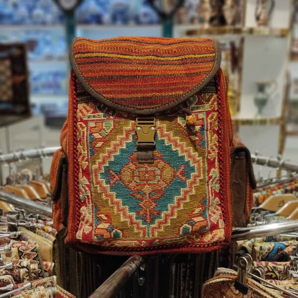 Price and Buy Persian Kilim Casual Backpack Handmade with Boho Design_6900764c7706d.jpeg Price and Buy Persian Kilim Casual Backpack Handmade with Boho Design