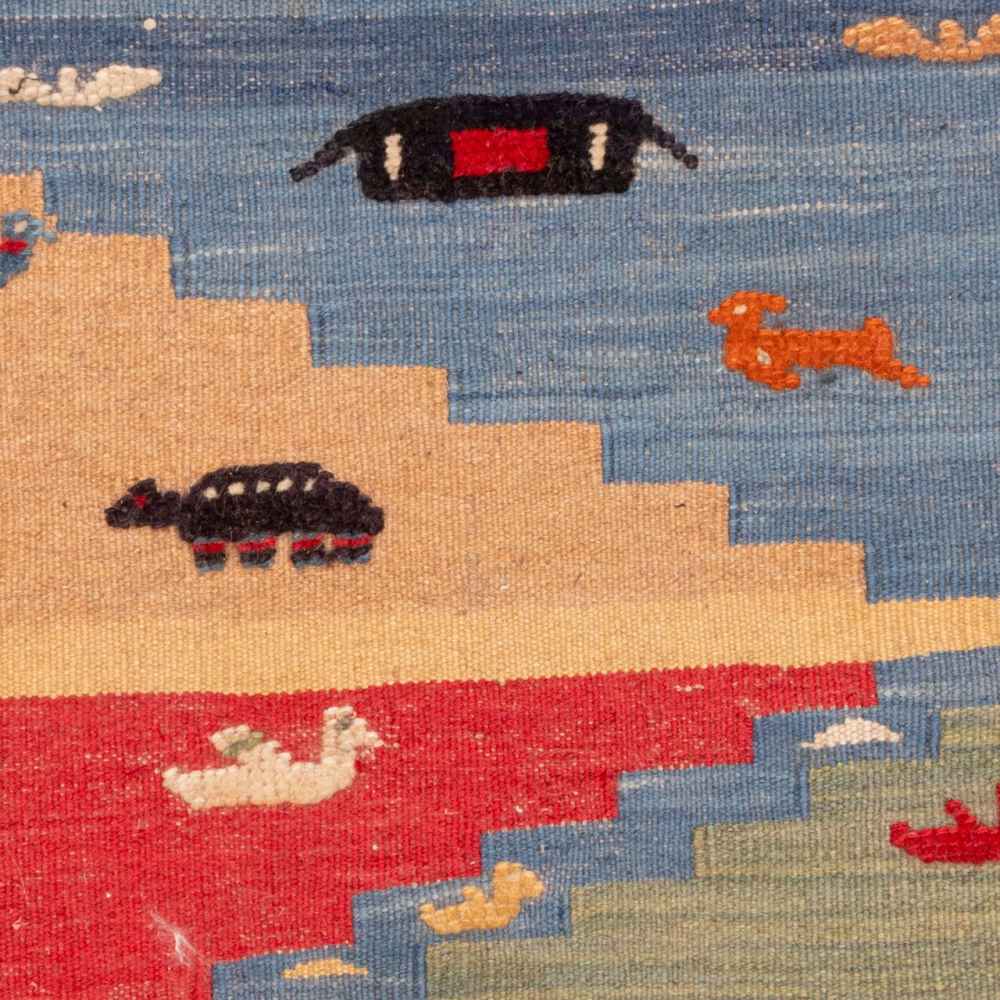 Price and Buy Persian Kilim Cushion Cover – Handwoven Ahoora Model - Image 4