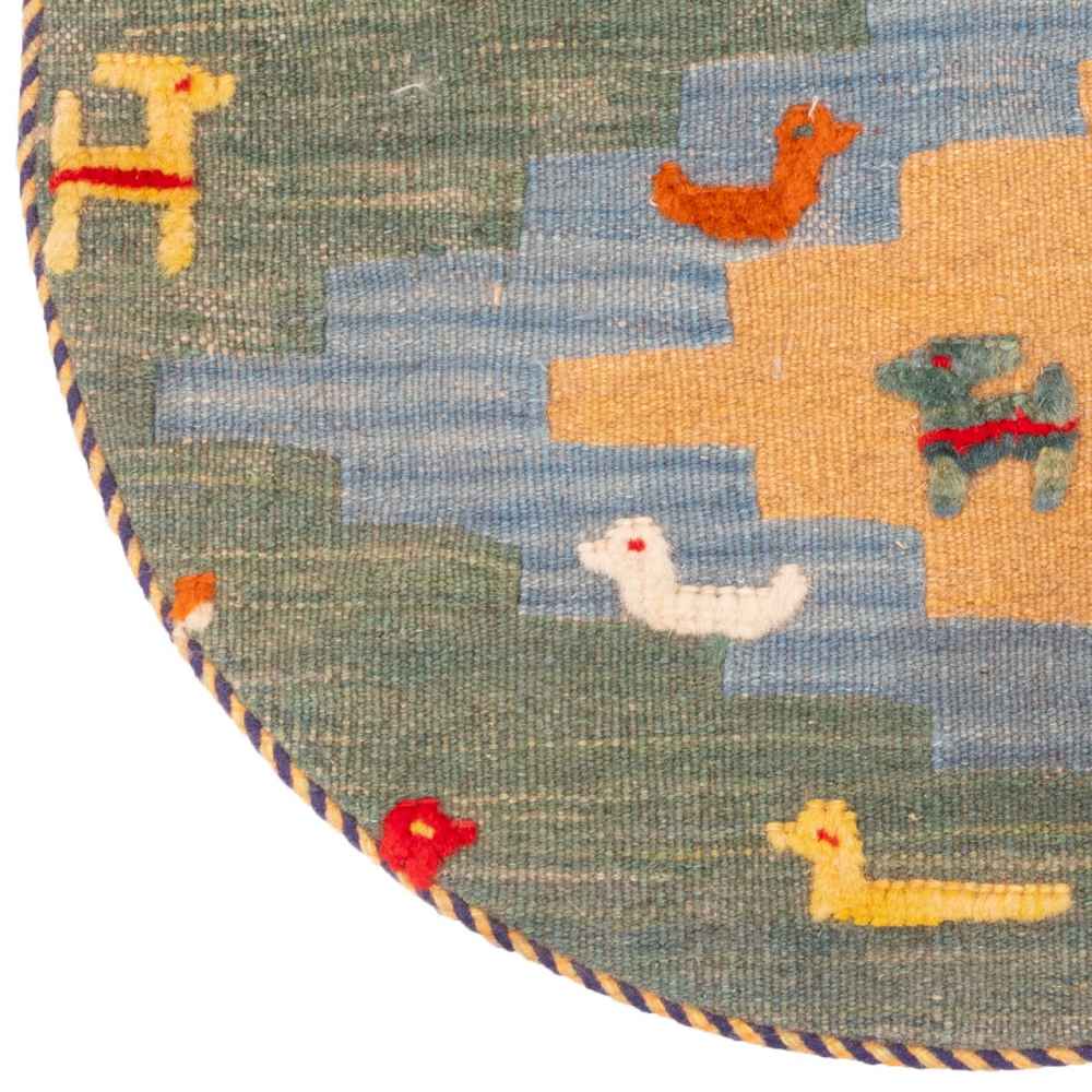 Price and Buy Persian Kilim Cushion Cover – Handwoven Animals Design - Image 4