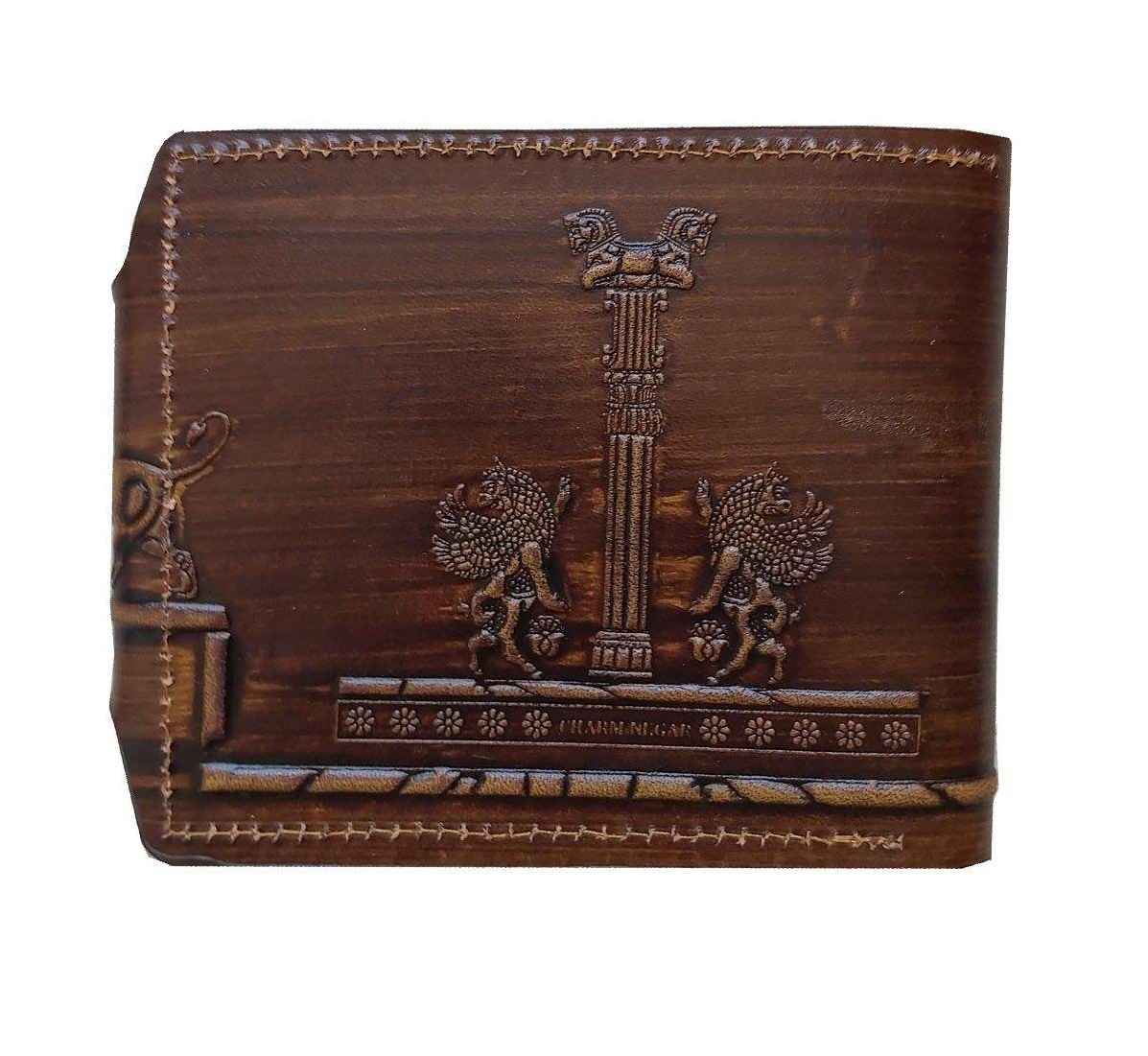 Price and Buy Persian Leather Bifold Wallet for Men with Achaemenid Design - Image 6