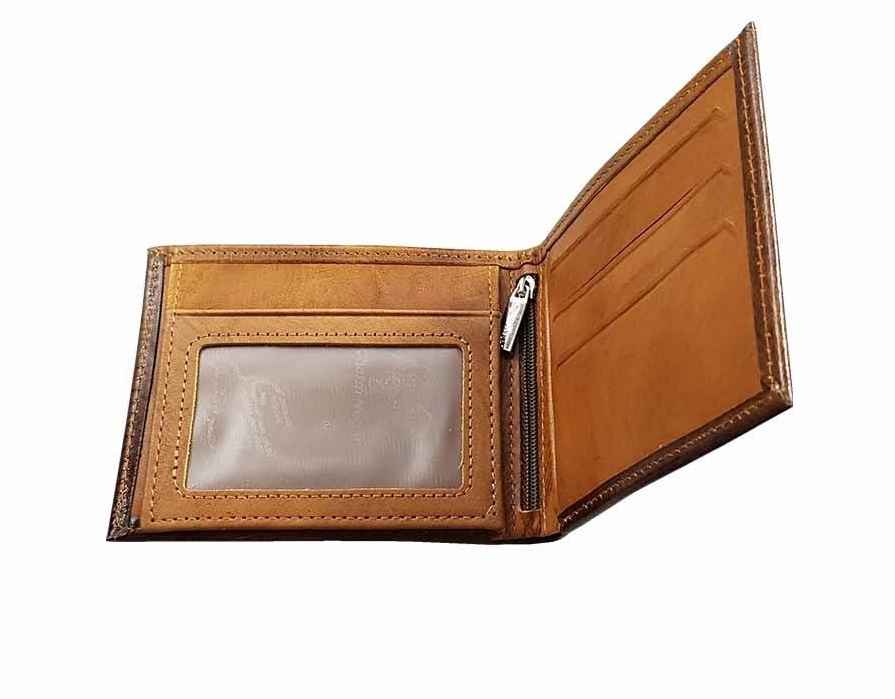 Price and Buy Persian Leather Bifold Wallet for Men with Achaemenid Throne Design - Image 5