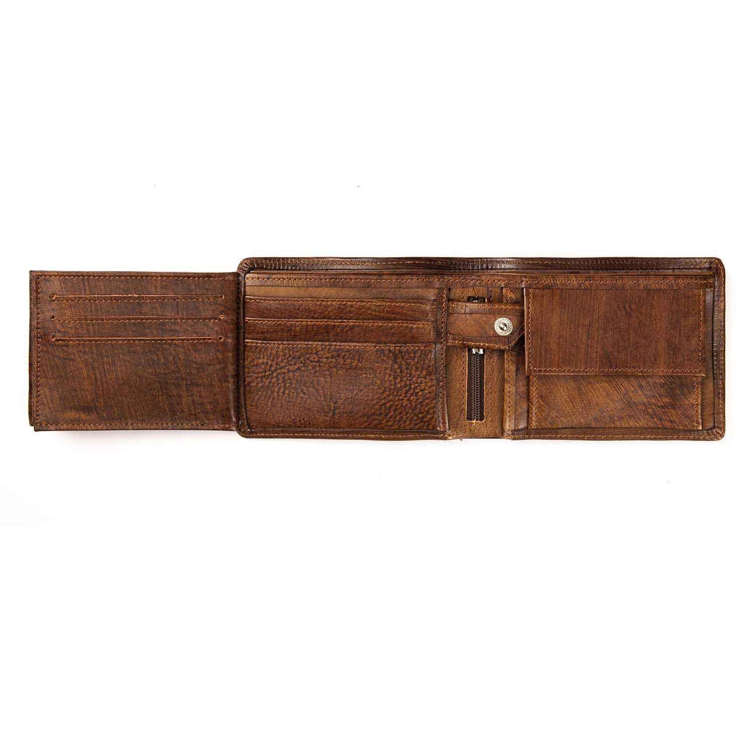 Price and Buy Persian Leather Bifold Wallet for Men with Afra Design - Image 3
