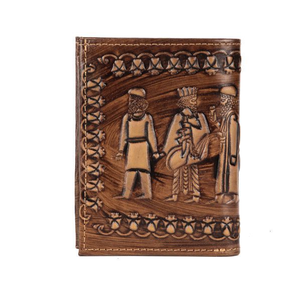 Price and Buy Persian Leather Bifold Wallet with Achaemenes Design_68fa01557df31.jpeg Price and Buy Persian Leather Bifold Wallet with Achaemenes Design