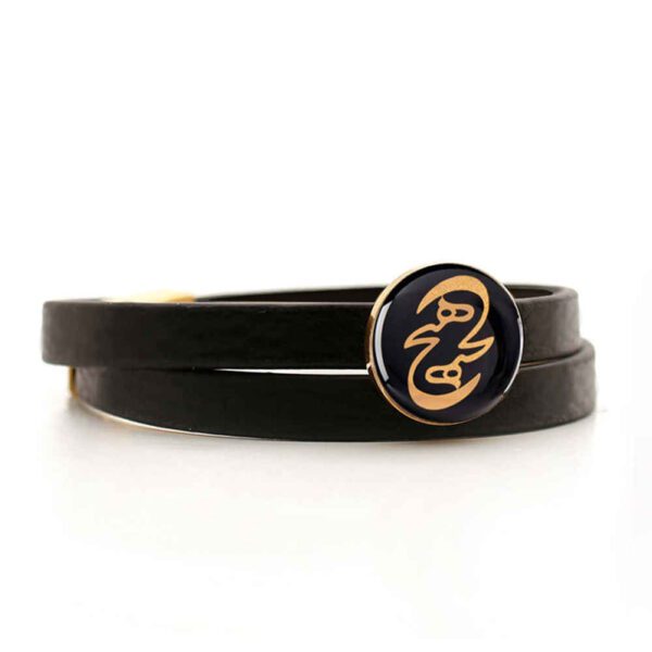 Price and Buy Persian Leather Bracelet for Men and Women – Black Hich_68fd3559a4e94.jpeg Price and Buy Persian Leather Bracelet for Men and Women – Black Hich