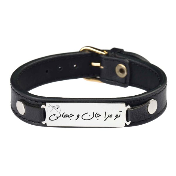 Price and Buy Persian Leather Bracelet for Men and Women – Black Jano Jahan_68fde0ece227f.jpeg Price and Buy Persian Leather Bracelet for Men and Women – Black Jano Jahan